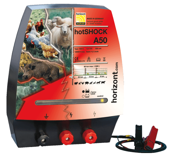 Power Set hotSHOCK A50 Mit Schafnetzen